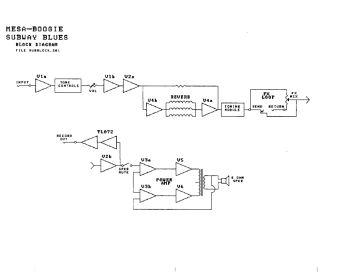 Boogie Subway Blues schematic circuit diagram